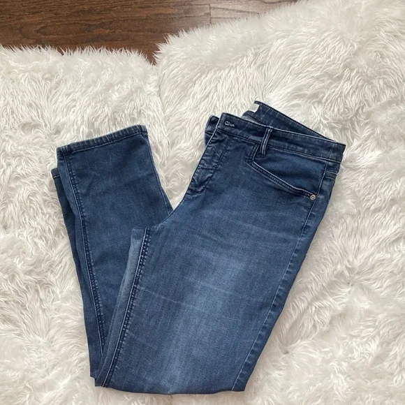 J. Jill Blue Straight Leg Jeans Classic Style - Picture 3 of 4